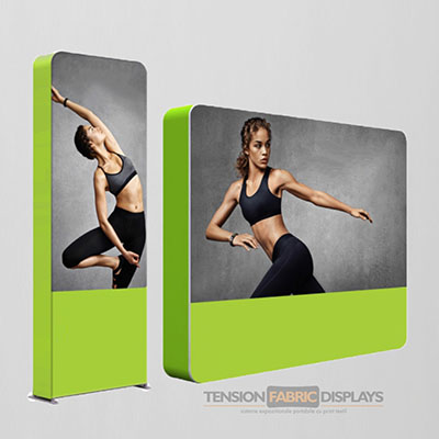 3d wall tension fabric displays