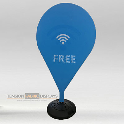 pin tension fabric displays