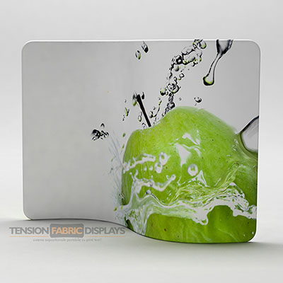 serpentine tension fabric displays