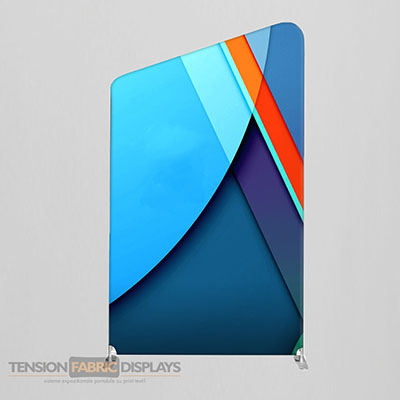 zip tension fabric displays